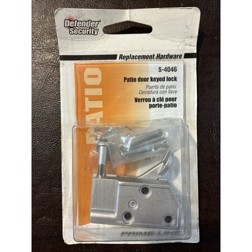 S4003 Jumbo Patio Door Lock, Prime Line Products, EACH, EA, Twist
